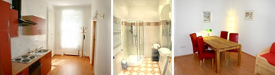 Bedroom Apartment - Serviced Apartment Accommodation Vienna - Ferienwohnungen Kastner Wien - Wappen